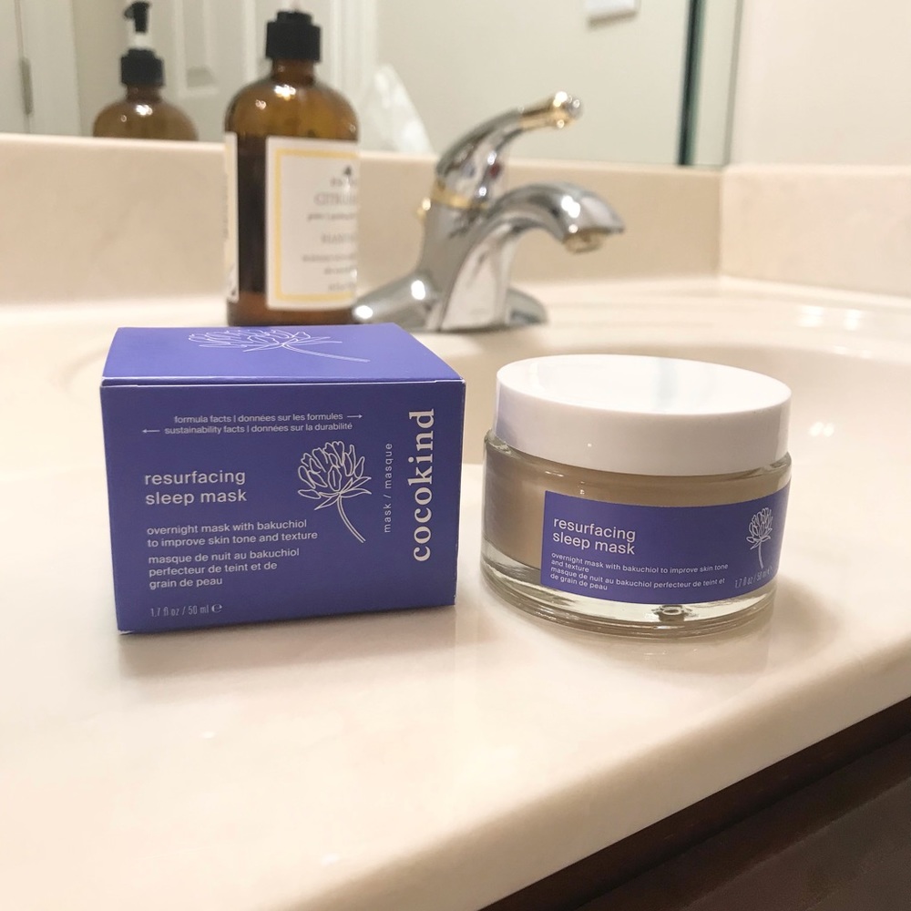 NWT! 2! Cocokind Resurfacing Sleep Masks